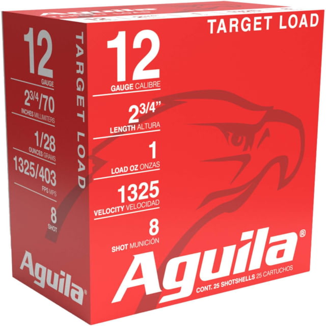 ila Ammunition Target Load High Velocity 12 Gauge 1 Oz 2.75in Shotgun Birdshot 25 Rounds Ammo