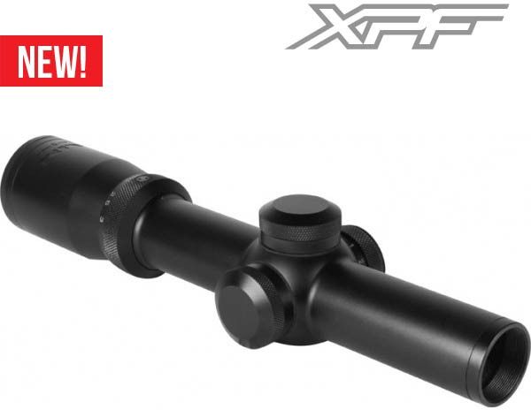 AIM Sports Inc  Tri-Illuminated First Focal Plane Scope/Mil-Dot Reticle/Rings - Aim Sports Inc