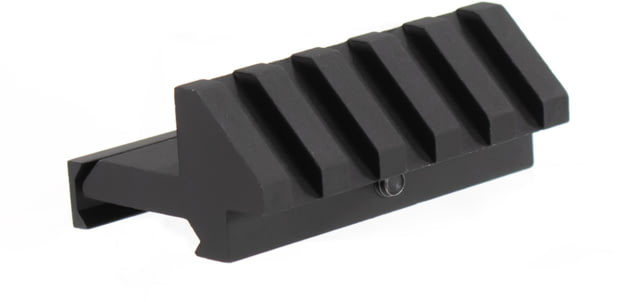 AIM Sports Inc 45 Degree Offset Picatinny Rail Mount Black Small - Aim Sports Inc