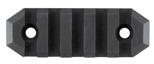 AIM Sports Inc 5 Slot Picatinny Keymod Rail Section Black Small