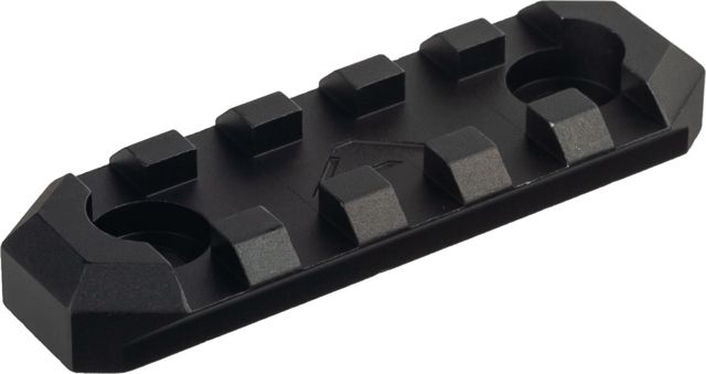 USED AIM Sports Inc 5 Slot Picatinny M-LOK Rail Section Black MLRS1 EDEMO3 Used Condition Like New - Aim Sports