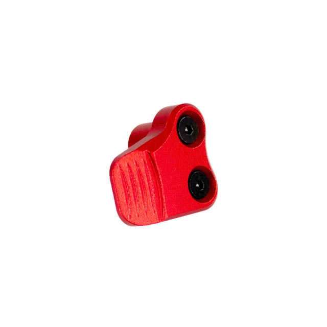 Aim Sports Inc AIM Sports AR-10/AR-15 Oversized AR Mag Release Extension Anodized Red Small Red Small
