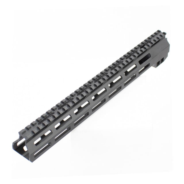 AIM Sports Inc AR/M4 13.5in MLOK Handguard  Black Medium  Black Medium - Aim Sports Inc