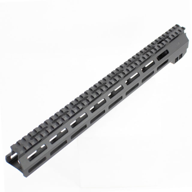 AIM Sports Inc AR/M4 15in MLOK Handguard  Black Medium  Black Medium - Aim Sports Inc