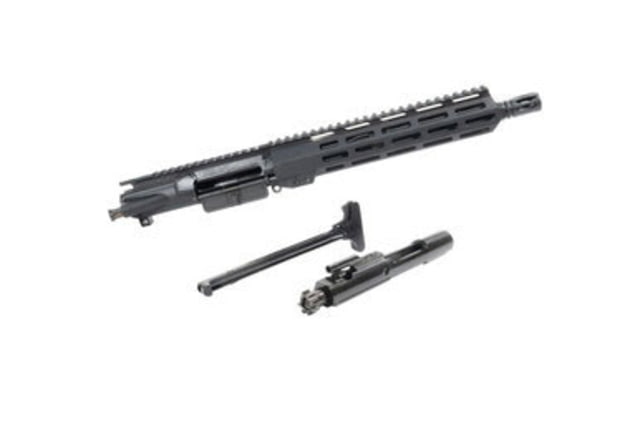 AIM Sports Inc Complete AR 10.5in .300 Blk 11in Pistol Length Gas Upper w/Nitride BCG Black Large  Black Large - Aim Sports Inc