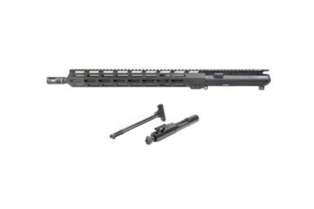 AIM Sports Inc Complete AR 16in .300 Blk Pistol Length Gas System Upper w/Nitride BCG Black Large  Black Large - Aim Sports Inc
