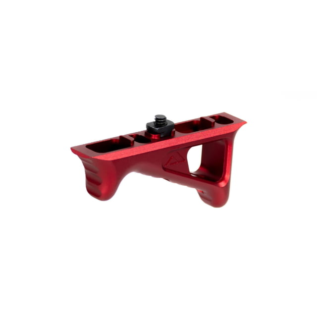 AIM Sports Inc M-LOK Angled Fore Grip/Hand Stop Anodized Red Small  Red Small - Aim Sports