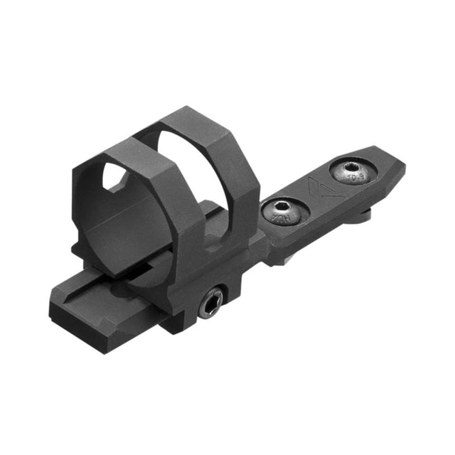 AIM Sports Inc M-LOK Cantilever Light Mount for 30mm Lights Black Small  Black Small - Aim Sports Inc
