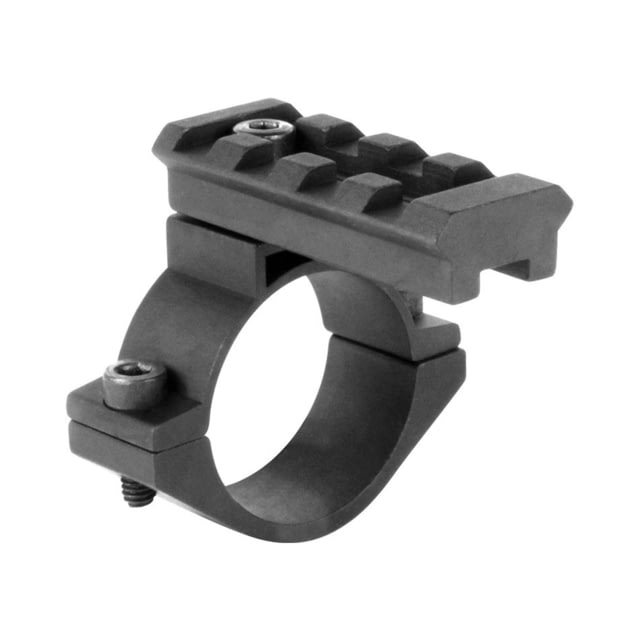AIM Sports Inc Picatinny Base 30mm Scopes Adaptor/Adjustable Black Small  Black Small - Aim Sports Inc