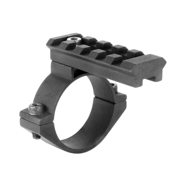 AIM Sports Inc Picatinny Base 1in Scopes Adaptor/Adjustable Black Small  Black Small - Aim Sports Inc