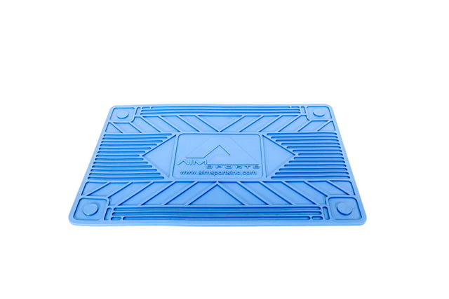 AIM Sports Inc Rubber Cleaning Mat Blue Large  Blue Large - Aim Sports