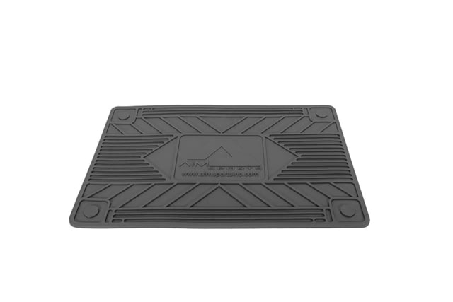 AIM Sports Inc Rubber Cleaning Mat Black Large  Black Large - Aim Sports