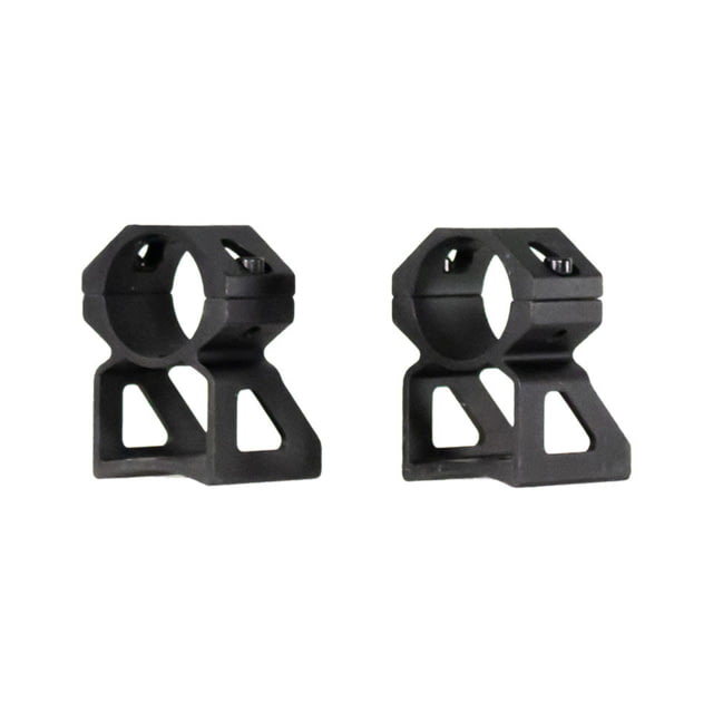 AIM Sports Inc Ruger 10/22 See Through Rings Black Small  Black Small - Aim Sports