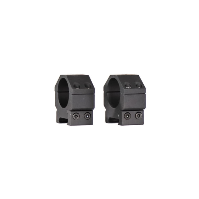 AIM Sports Inc 1in Scope Ring-Low/Picatinny 0.9in Black Small  Black Small - Aim Sports Inc