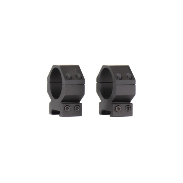 AIM Sports Inc 30mm Scope Ring-Medium/Picatinny 1in Black Small  Black Small - Aim Sports Inc