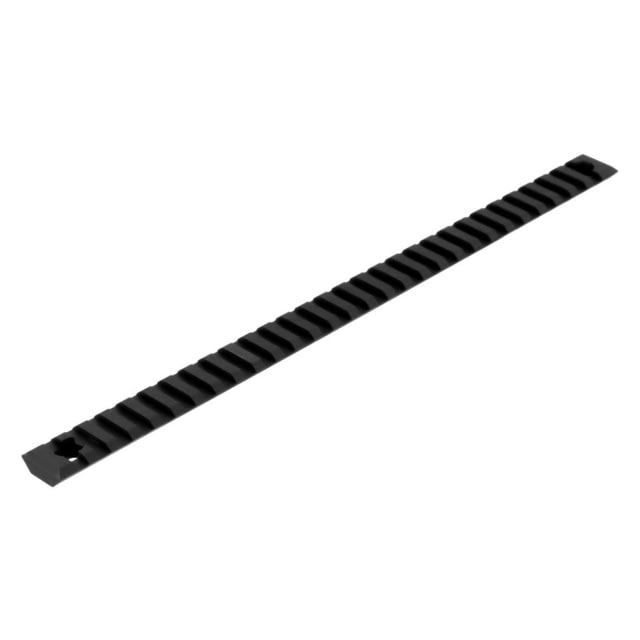 AIM Sports Inc 12in X 0.31in Uncut Rail Blank Black Small  Black Small - Aim Sports Inc