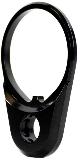 AIM Sports Inc AR-10/AR-15 90 Degree QD Endplate Black Small  Black Small - Aim Sports Inc
