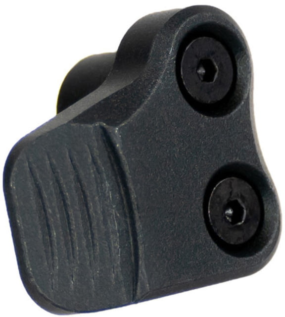 AIM Sports Inc AR-10/AR-15 Oversized AR Mag Release Extension Anodized Black Small - Aim Sports Inc