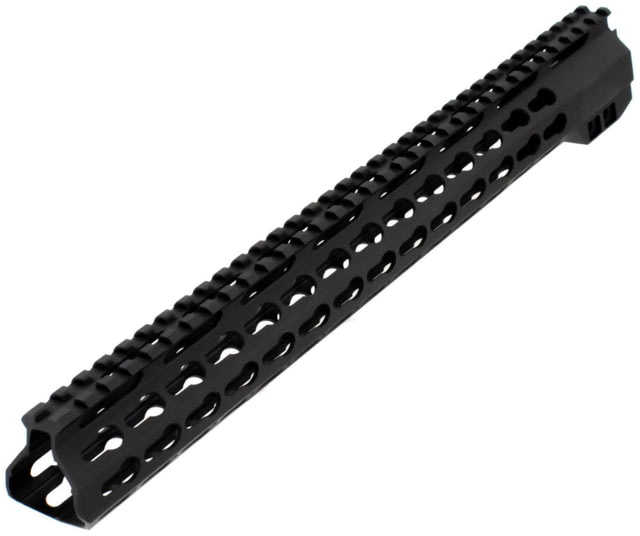 AIM Sports Inc AR-15/M4 KeyMod Handguard Gen II 13.5in Black Medium  Black Medium - Aim Sports