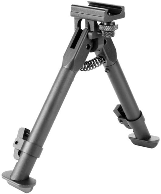 AIM Sports Inc AR Handguard Rail Bipod-Standard Black Medium - Aim Sports Inc