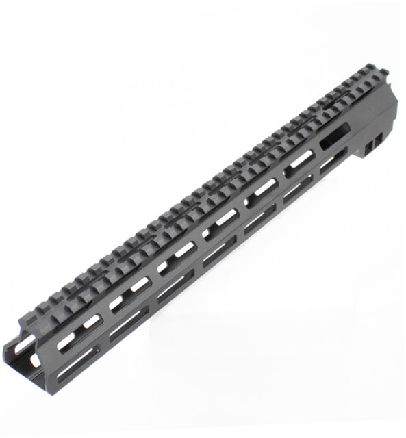 AIM Sports Inc AR/M4 13.5in MLOK Handguard  Black Medium  Black Medium - Aim Sports