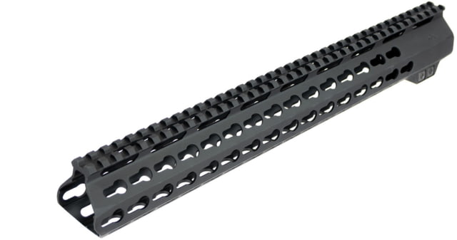 AIM Sports Inc AR10/LR308 15in High Keymod .308 Handguard Black Medium  Black Medium - Aim Sports
