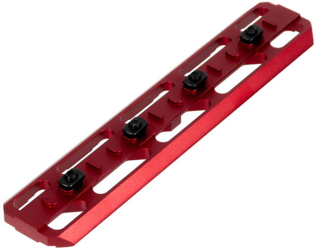 AIM Sports Inc ARCA 7in M-LOK Rail Adapter, Anodized, Red, Medium, MNTARCA6R by USA Aim Sports Gun M-LOK Picatinny Rail Sections