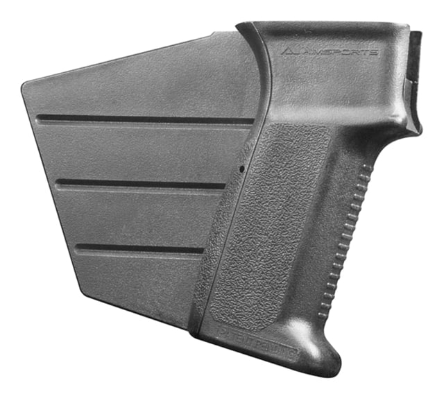AIM Sports Inc Featureless AK Pistol Grip W/Fin Backstrap, Black, Small, PJFAKG by USA Aim Sports AK Pistol Grips