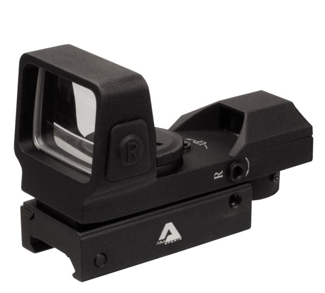 USED AIM Sports Inc Full-sized 1x33mm Red Dot Reflex Sigh Red/Green Dot Reticle Aircraft Grade Aluminum Black RT5-03F EDEMO7 Condition Fair Scratches - Aim Sports Inc