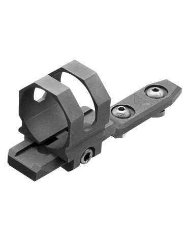 AIM Sports Inc M-LOK Cantilever Light Mount for 30mm Lights Black Small  Black Small - Aim Sports Inc