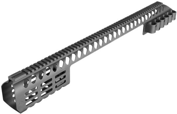 AIM Sports Inc Remington 870 Keymod Modular Rail System Black Medium - Aim Sports Inc