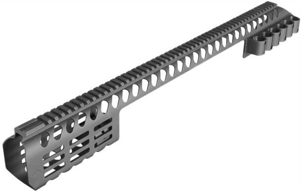AIM Sports Inc Remington 870 M-LOK Modular Rail System Black Medium