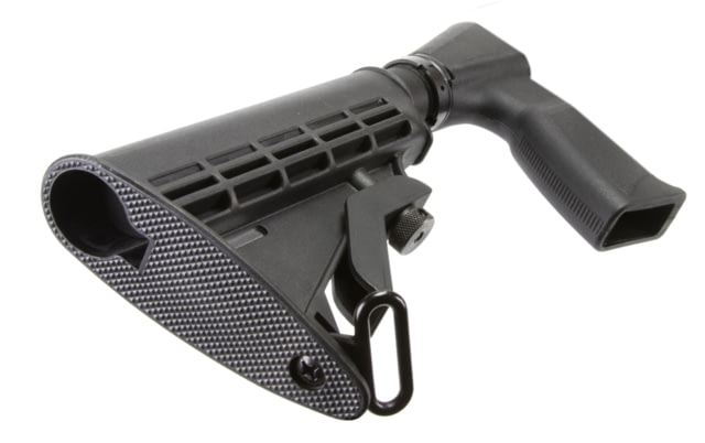 AIM Sports Inc Remington 870 Shotgun Pistol Grip W/6 Position Stock Black Medium - Aim Sports Inc