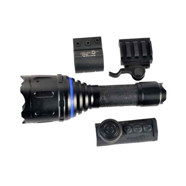 AimSHOT Adjustable Beam Wireless Pressure Switch Flashlight kit Black - Aimshot