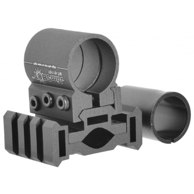 AimShot Tri-Rail/Rail Mount Combo PackageAnodized Matte Black - Aimshot