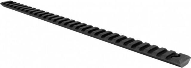 AIM Sports Inc 12in X 0.31in Uncut Rail Blank Black Small  Black Small - Aim Sports Inc