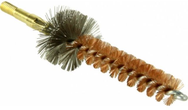 AIM Sports Inc 5.56mm/.223 caliber AR15 or M16 Chamber Brush Brass Small - Aim Sports Inc