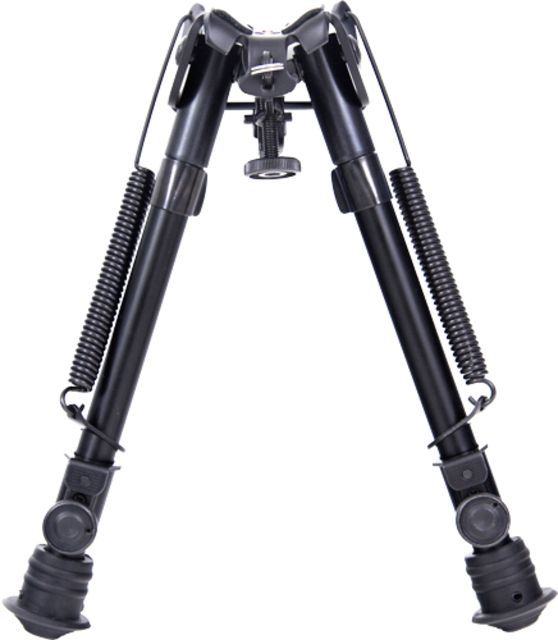 Aimtech Adjustable Heavy Duty Stud Mount Bipod Black 9-13in - Aimtech