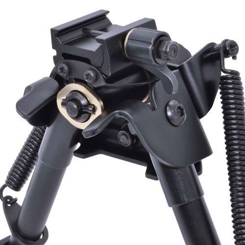Aimtech Bipod Tactical Rail Mount Notched Leg Black 9-13in - Aimtech