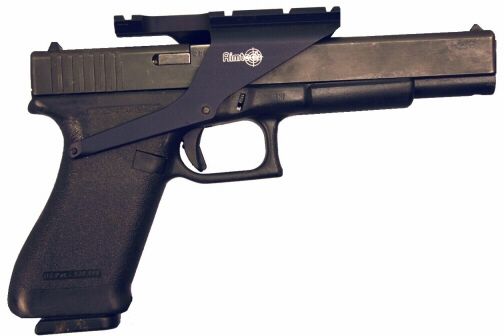 Aimtech Semi- Auto Pistol Mount For Glock Tiger Shark Red - Aimtech