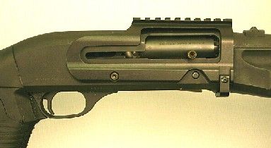Aimtech Shotgun Mount for Benelli M1S90 Close Quarters Battle - Black