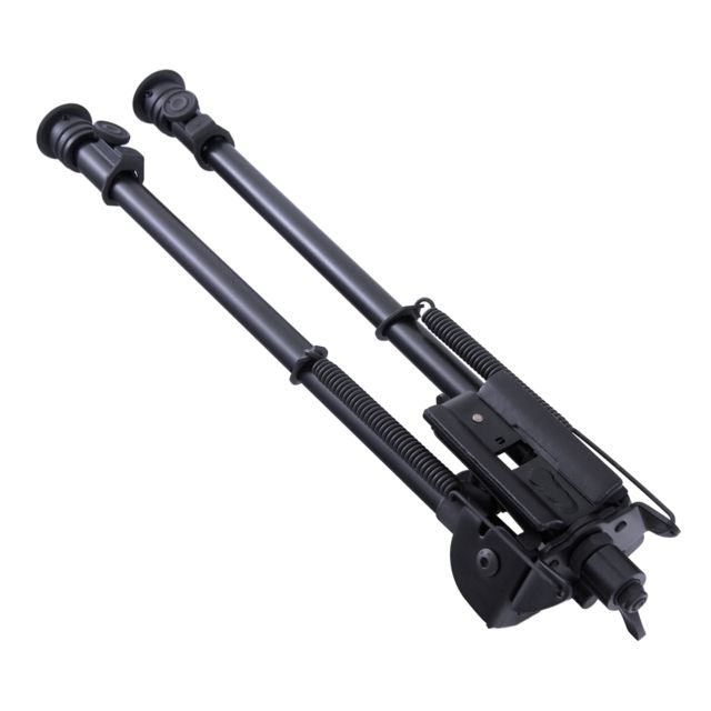 Aimtech Warhammer Tactical Bipod 13.5-25 in Adjustable Tactical Lever Locking Pivot Black - Aimtech