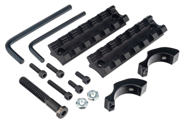 Aimtech Warhammer Tactical Full Rail Shotgun Mount Remington 870 20ga Black - Aimtech