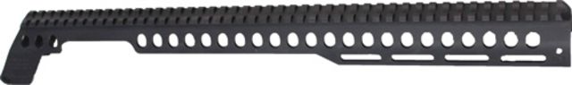 Aimtech Warhammer Tactical Full Rail Shotgun Mount w/MagPul M-Lok System Mossberg 590 20ga Black - Aimtech
