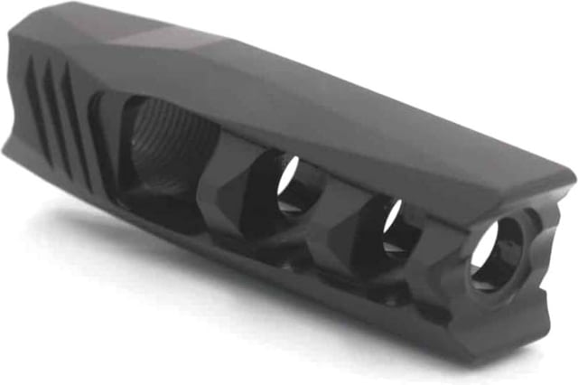 USED Airborne Arms Spectre Muzzle Brake .223/5.56/.224 Valkyrie 1/2x28 Threads Per Inch Black Small AAUP-BLS5 EDEMO1 Used Condition Like New Inspect - Airborne Arms