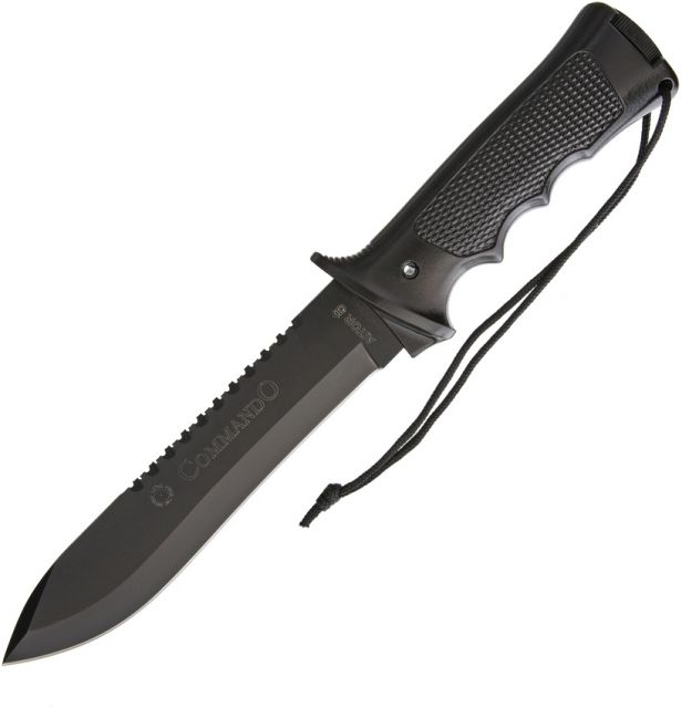 Aitor Commando Fixed Blade Knife Black - Aitor