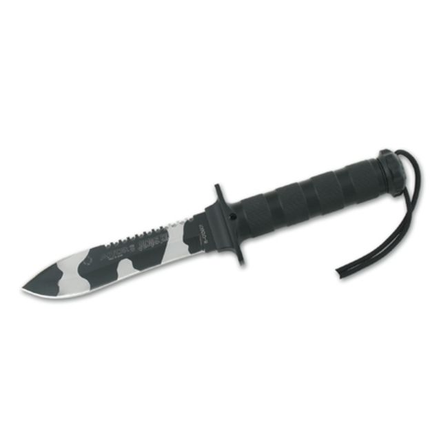 Aitor Jungle King II Fixed Blade Knife5.3in Camo Steel BladeCast Metal Handle - Aitor