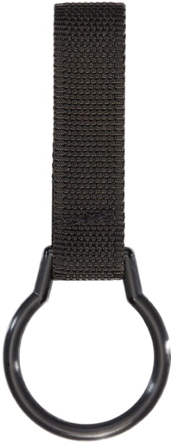 Aker Leather A-tac Nylon Flashlight Ring Strap Black - Aker Leather