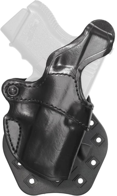 Aker Leather Model 144 D.A. Paddle Holster SIG Sauer P365XL Left Plain Black - Aker Leather