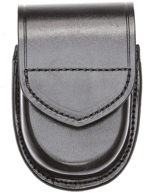 Aker Leather Double Handcuff Case Black - Aker Leather